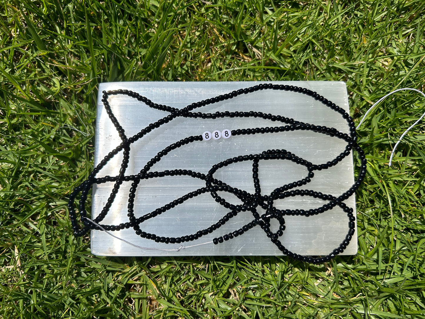 888 Angel Number Waist Bead