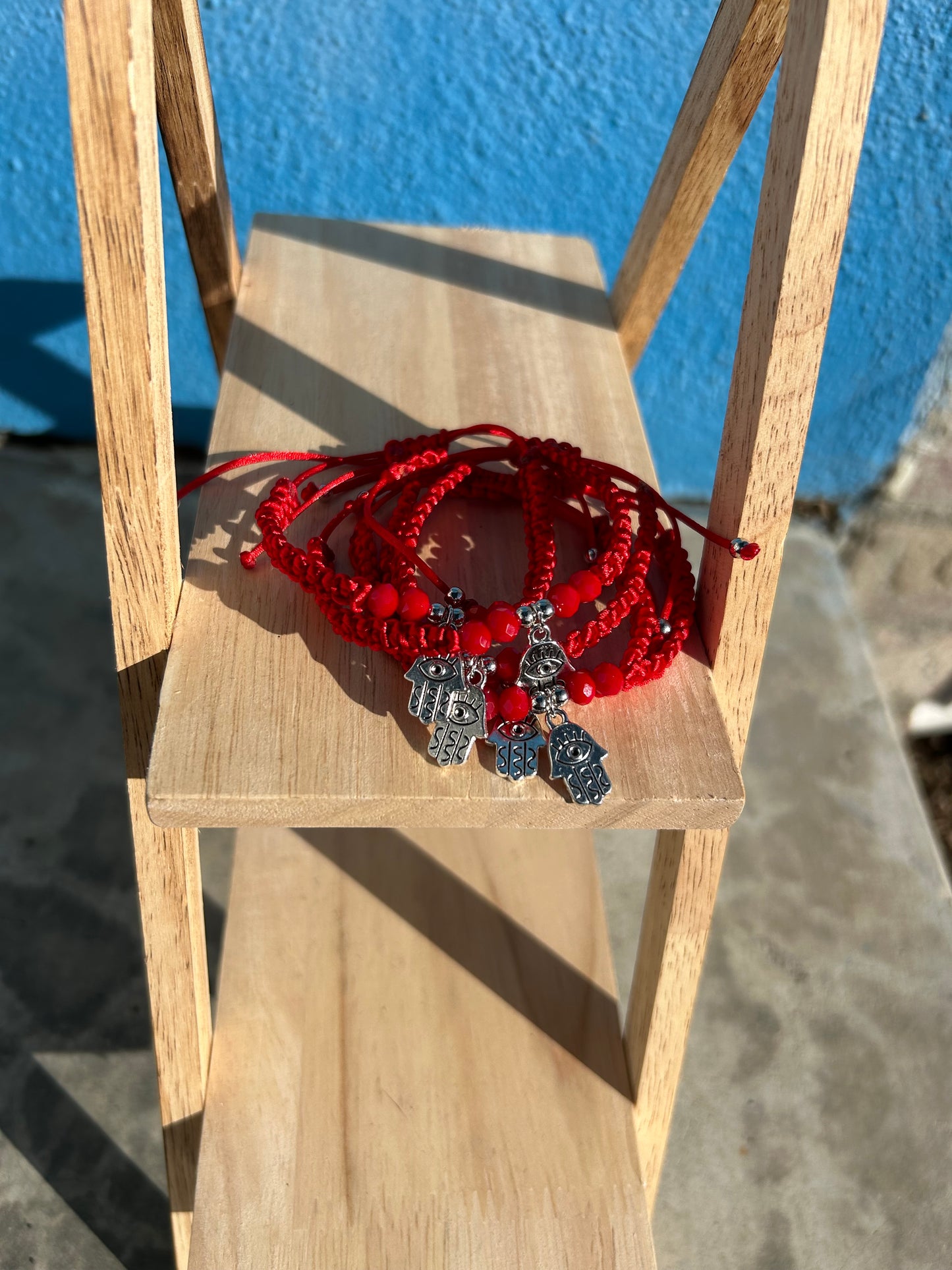 Red Hamsa Bracelet