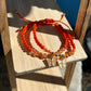 Orange Butterfly Bracelet