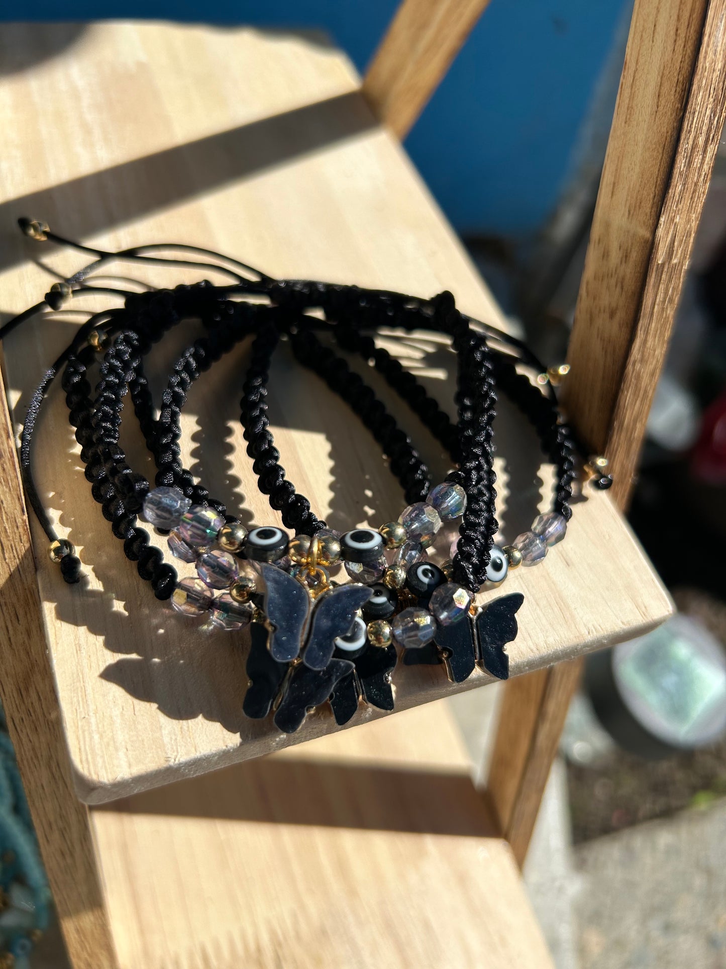 Black Butterfly Bracelet