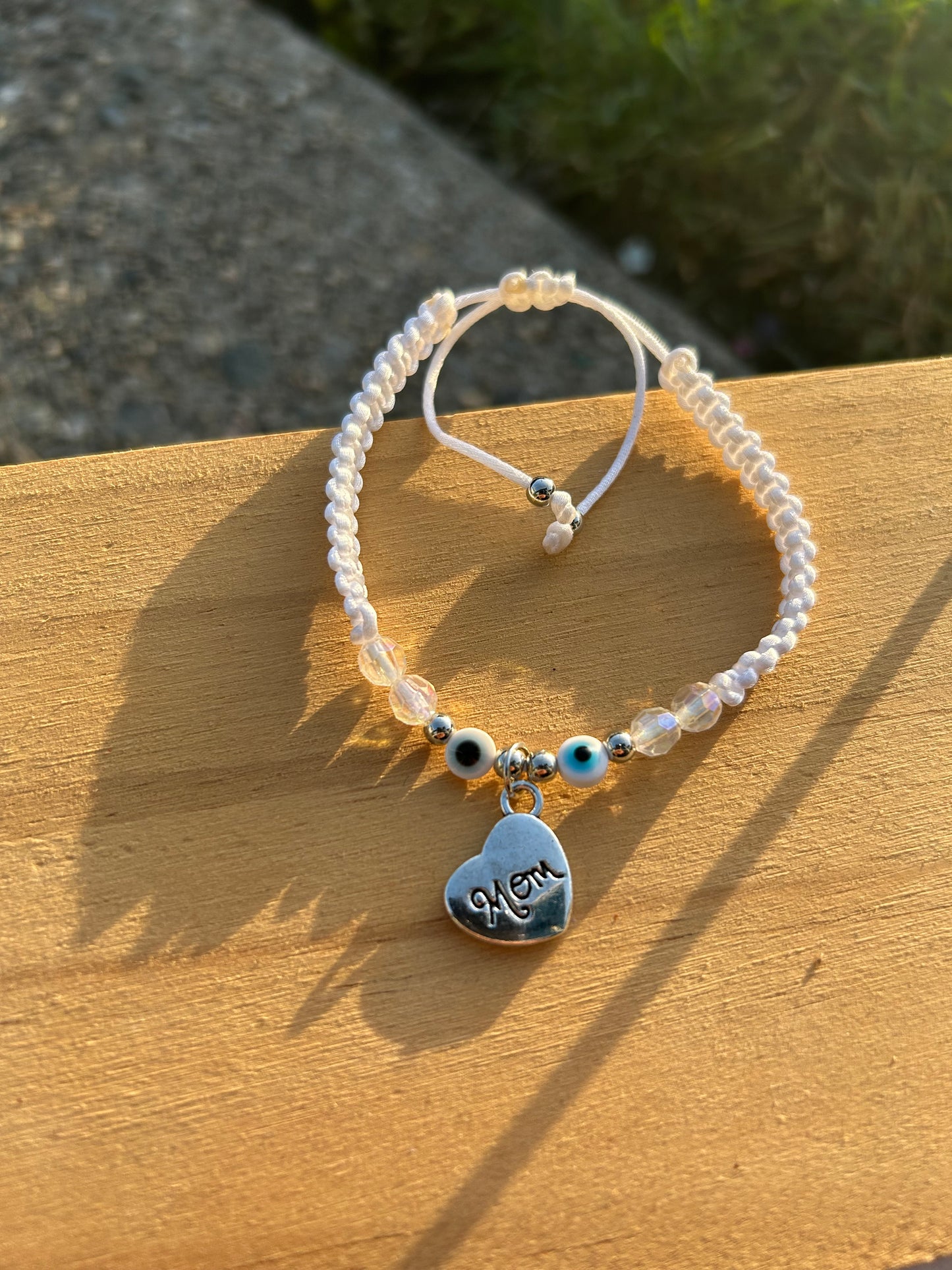 Mom Evil Eye Bracelet
