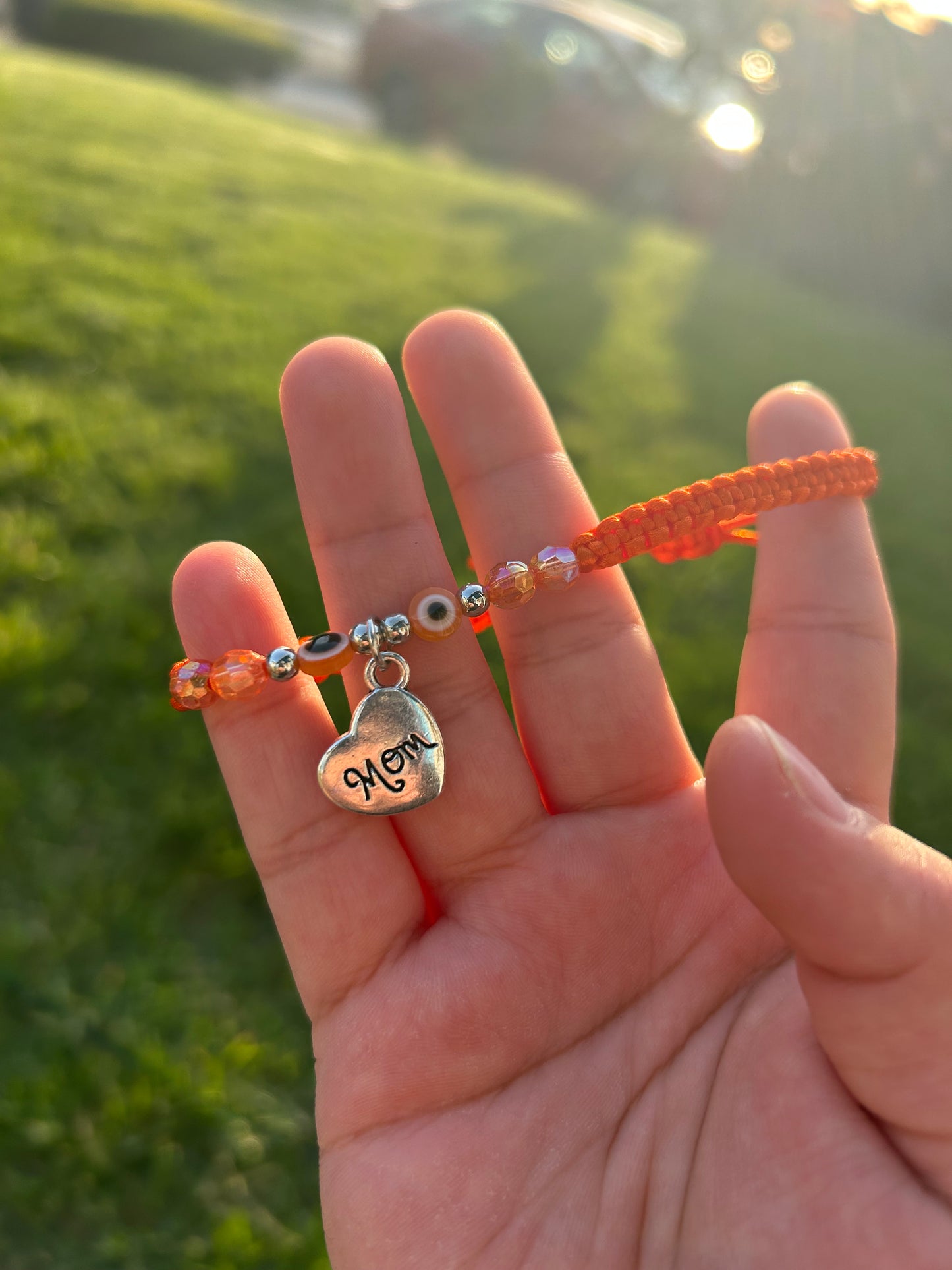 Mom Evil Eye Bracelet