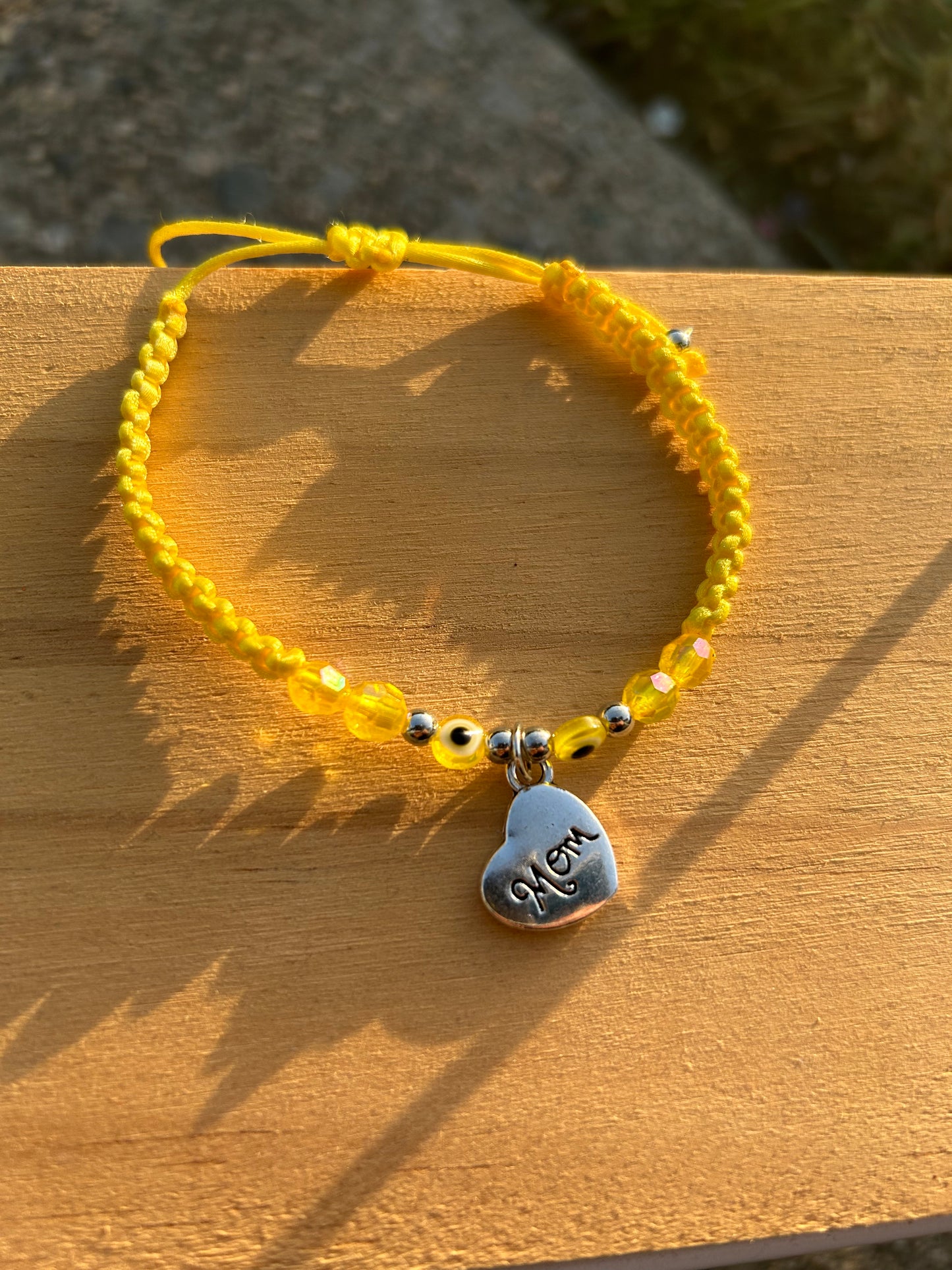 Mom Evil Eye Bracelet
