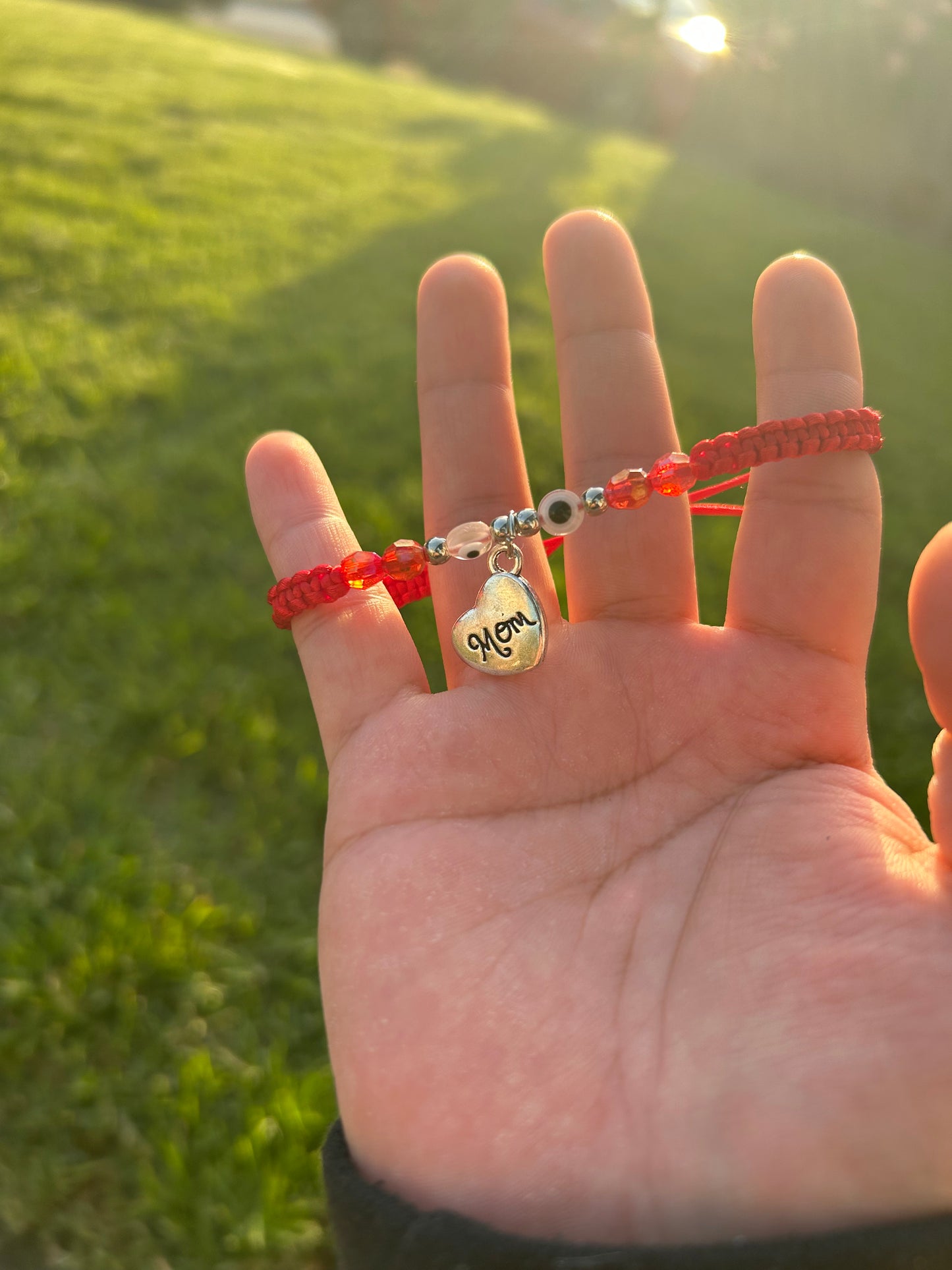 Mom Evil Eye Bracelet