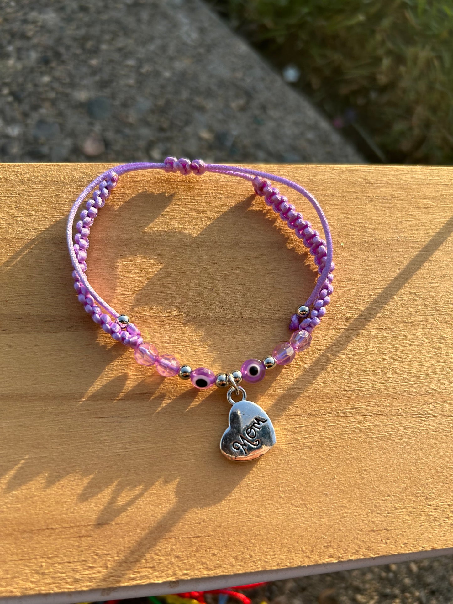 Mom Evil Eye Bracelet