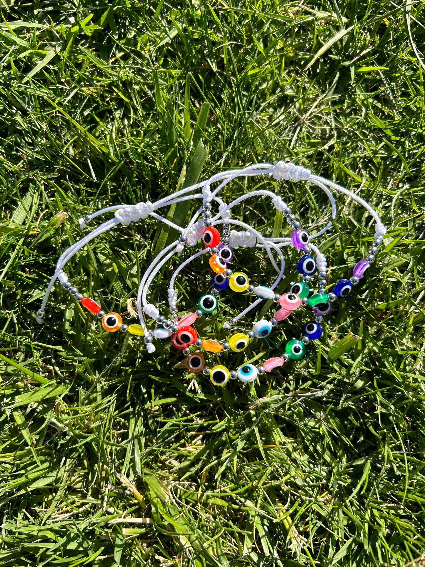 Adjustable Multi-Purpose Evil Eye Bracelet