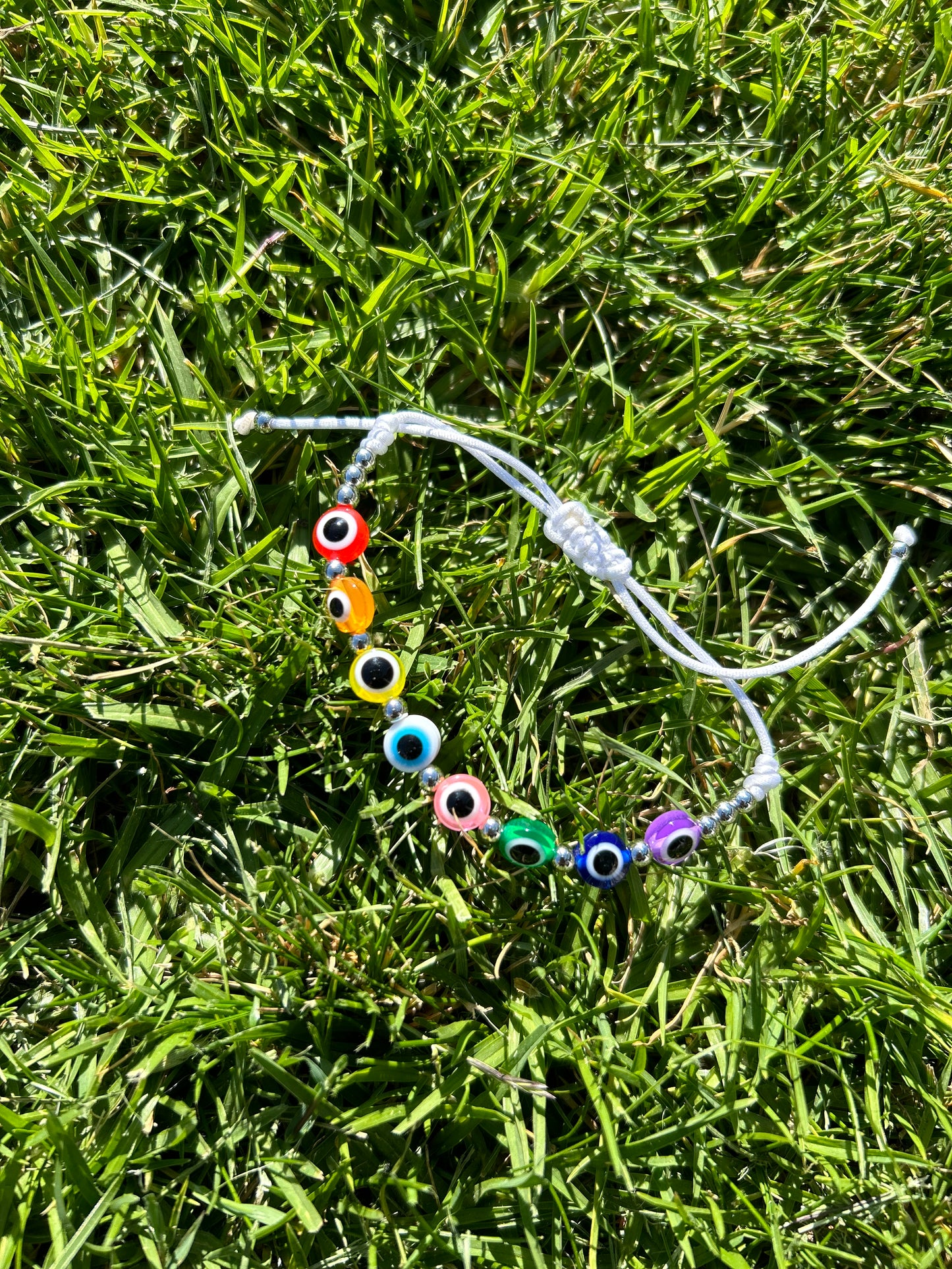Adjustable Multi-Purpose Evil Eye Bracelet