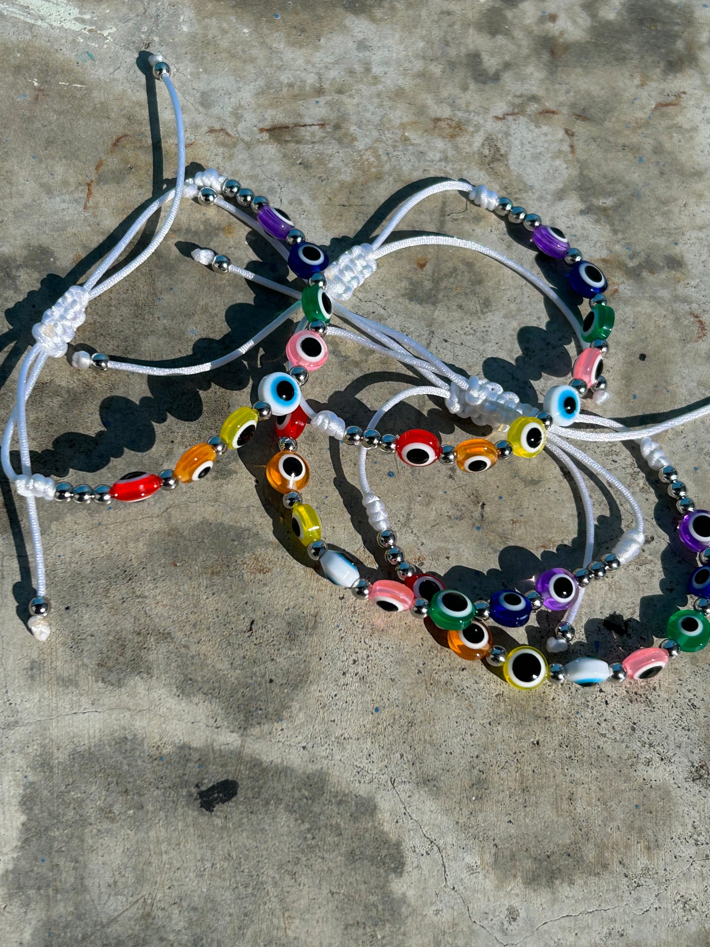 Adjustable Multi-Purpose Evil Eye Bracelet