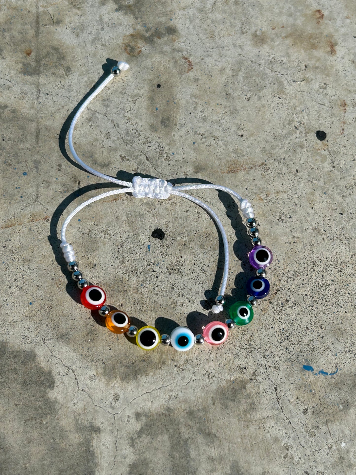 Adjustable Multi-Purpose Evil Eye Bracelet