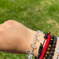 Clear Quartz Charm Bracelet