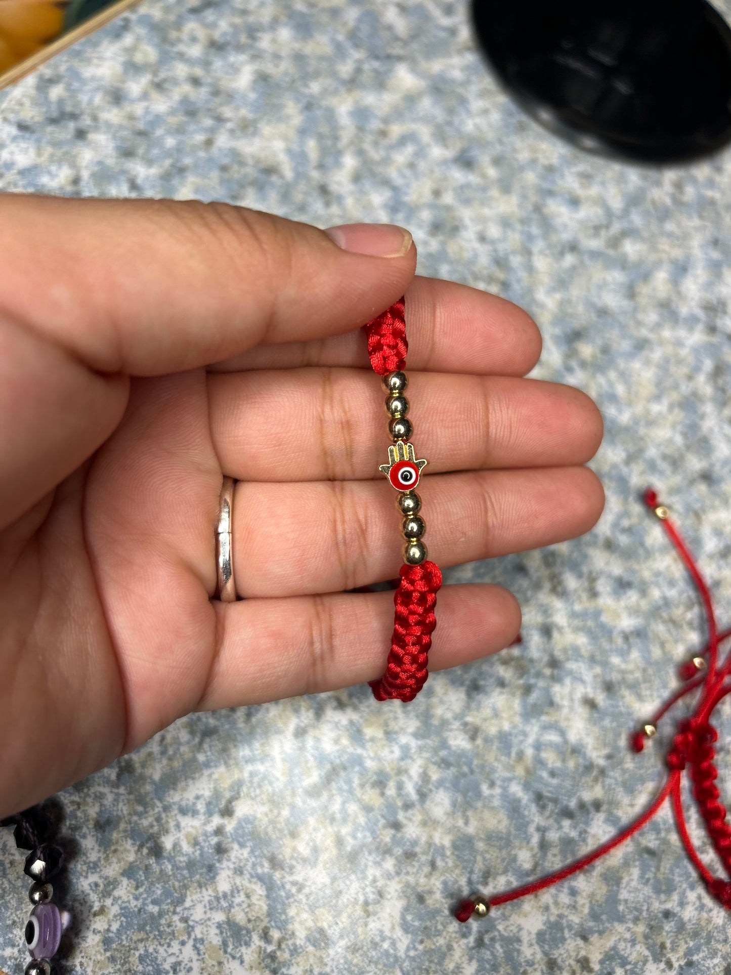 Hamsa Red Bracelet