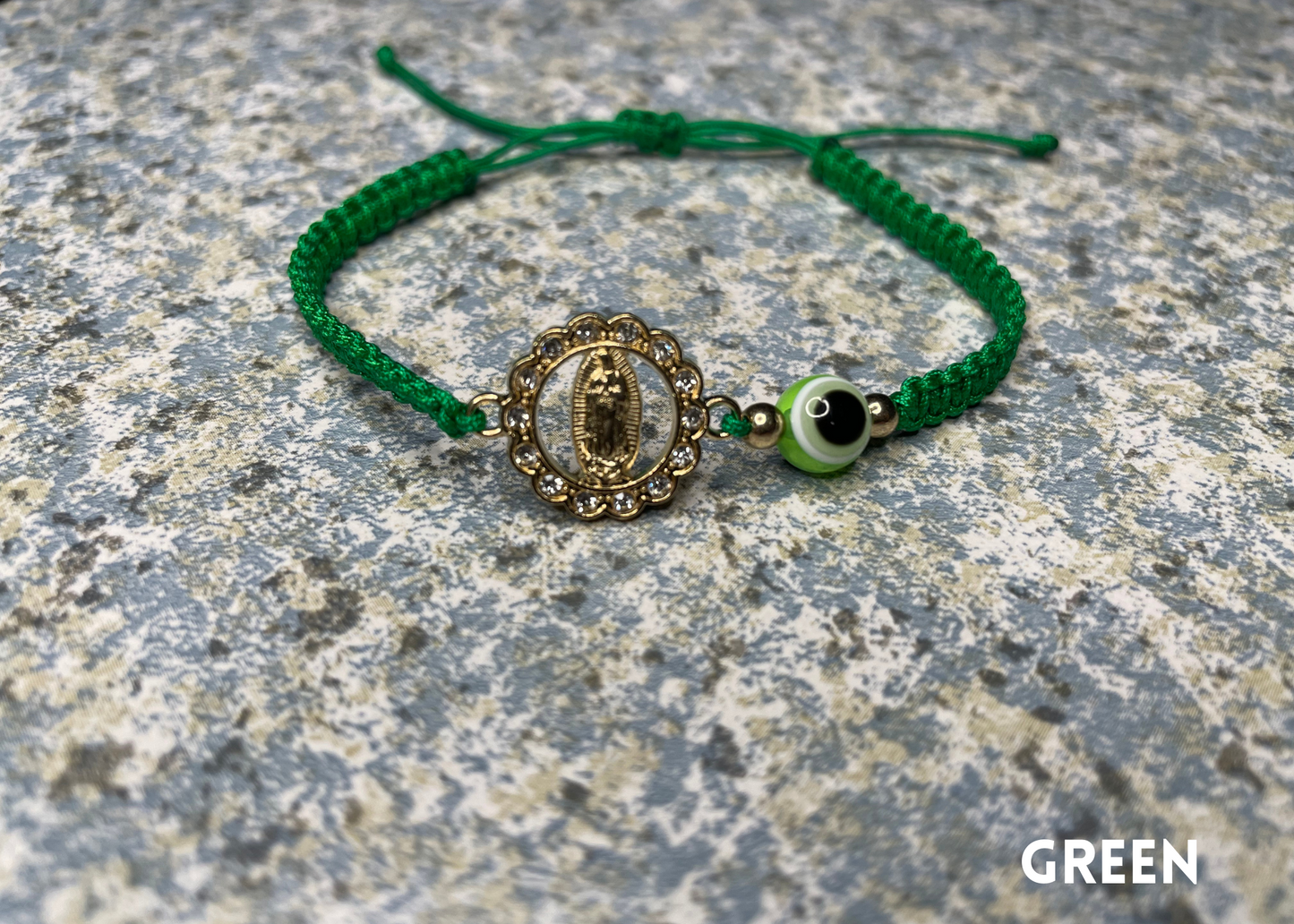 Virgin Mary with Evil Eye