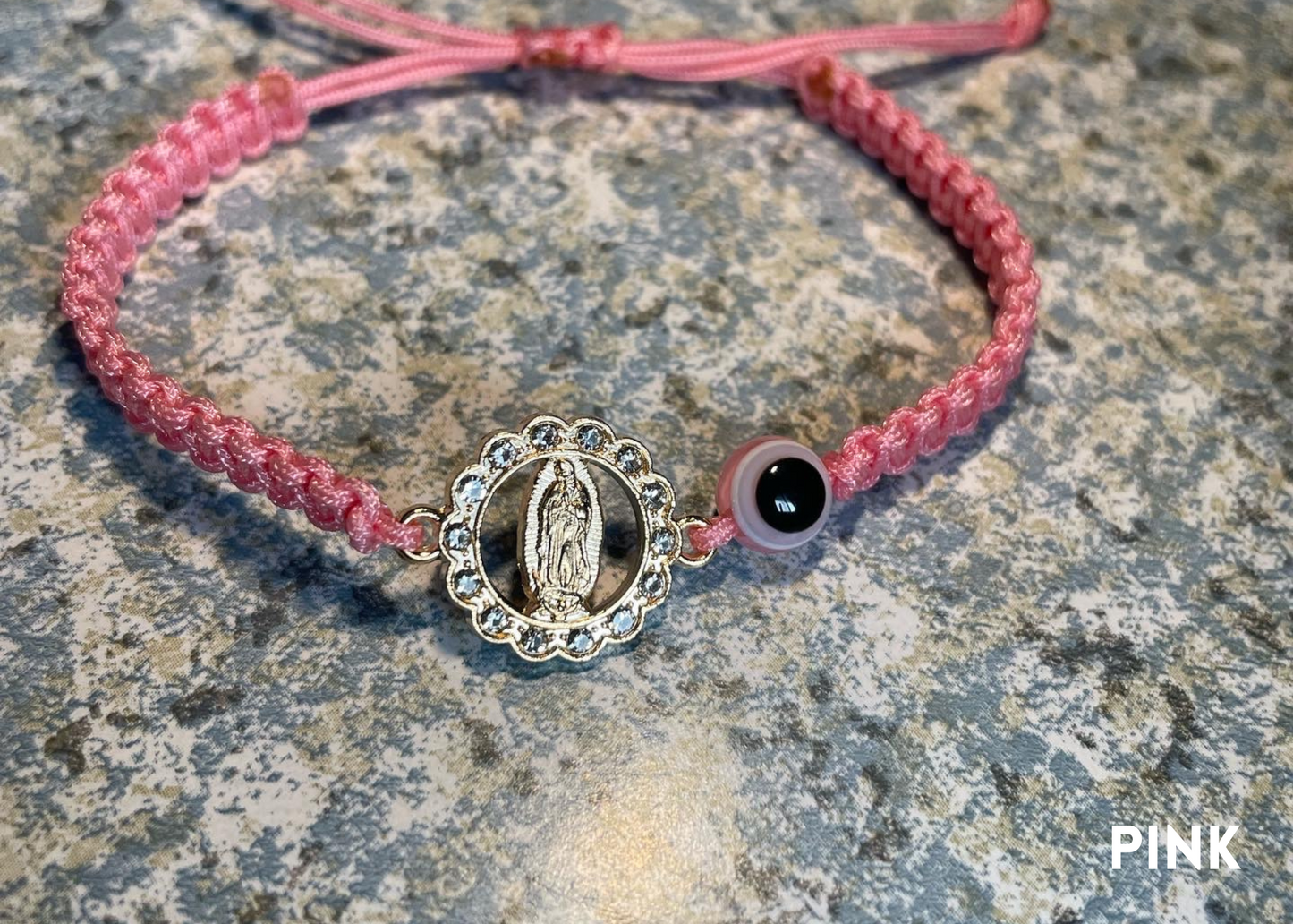 Virgin Mary with Evil Eye