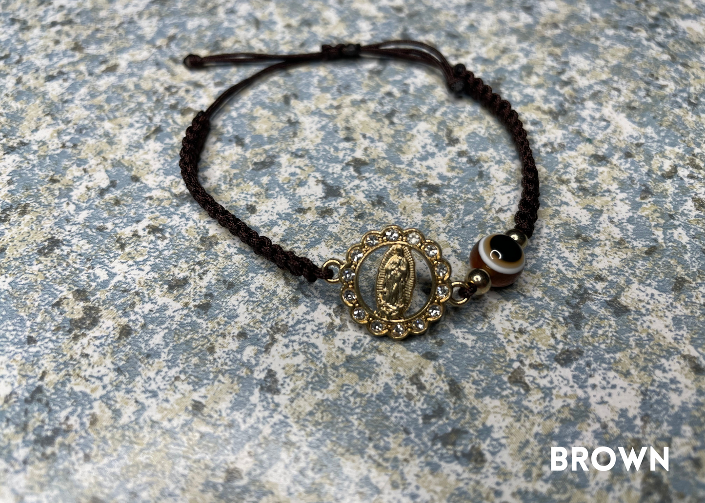 Virgin Mary with Evil Eye