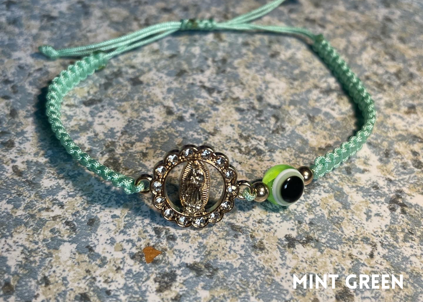 Virgin Mary with Evil Eye