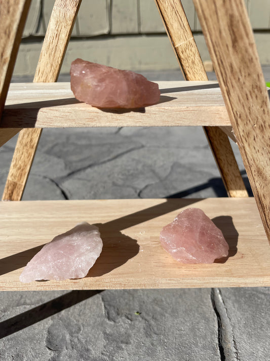 Raw Rose Quartz