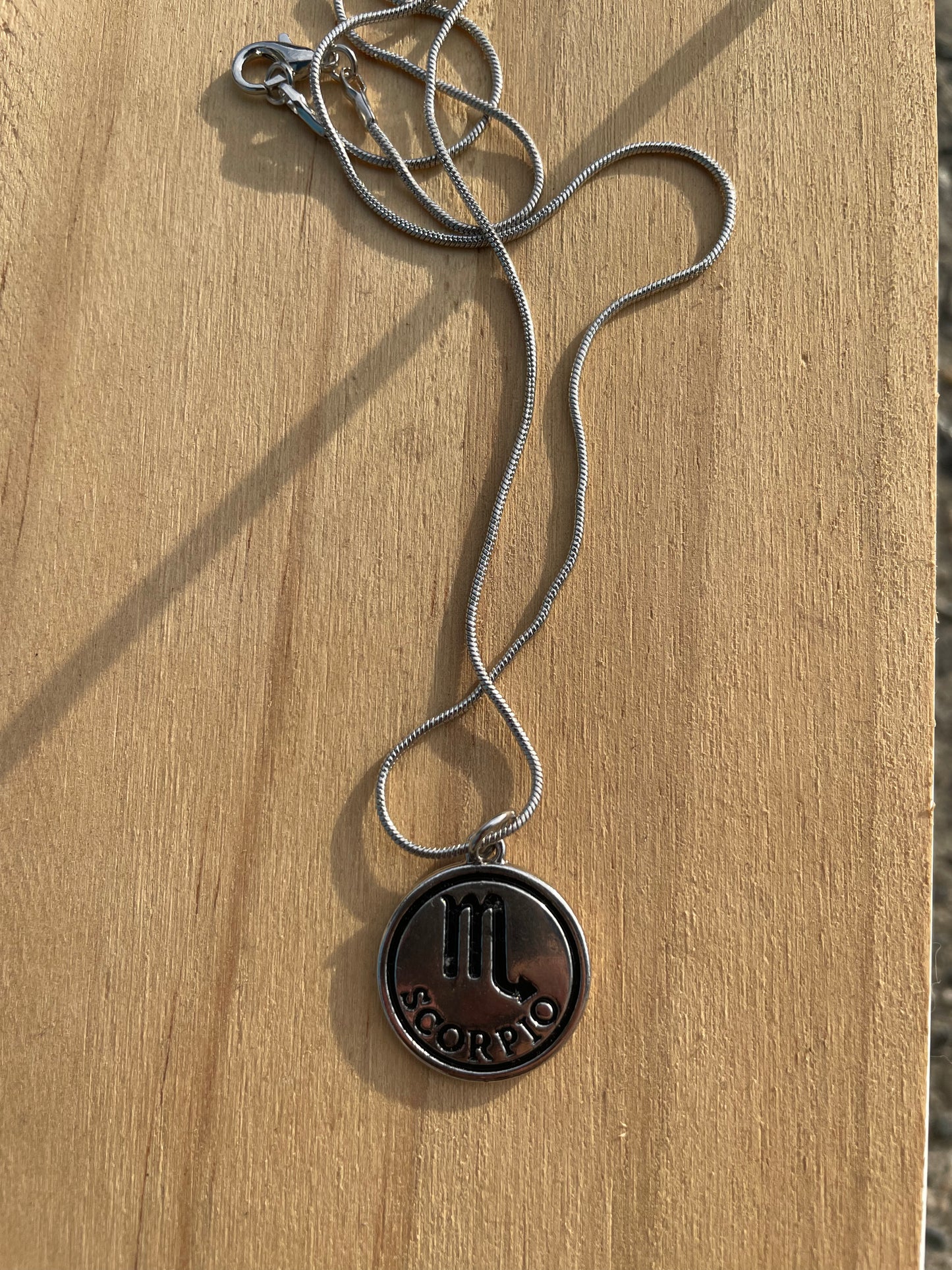 Scorpio Zodiac Necklaces