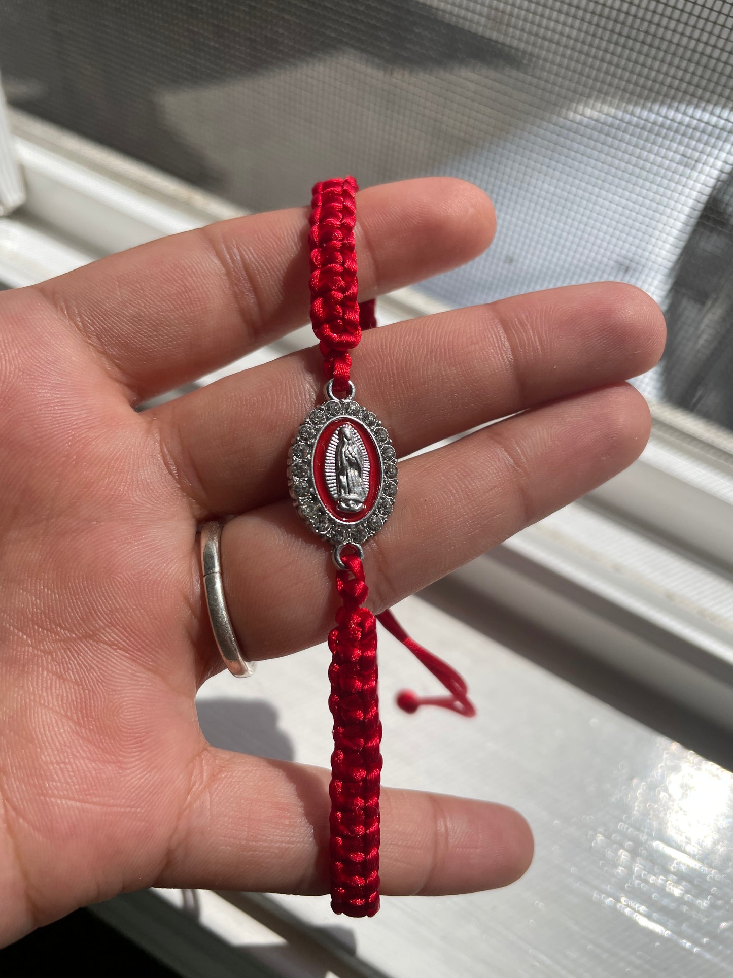 Red Virgin Mary Bracelet