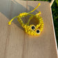 Yellow Evil Eye Rope Ring