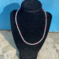 Violet Pearl Evil Eye Necklace