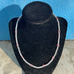 Pink Pearl Evil Eye Necklace