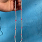 Violet Pearl Evil Eye Necklace