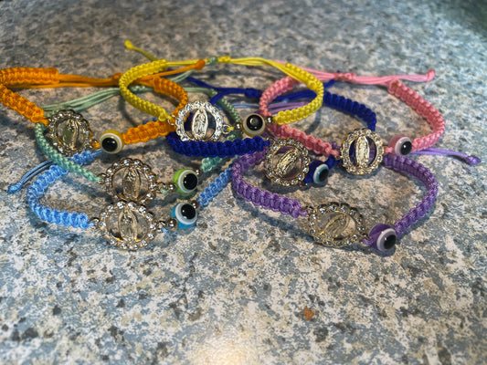 Virgin Mary with Evil Eye